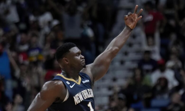 Zion Williamson no llega a tiempo para el play-in