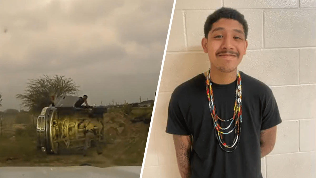 arrestos tras persecución de camioneta con 12 migrantes