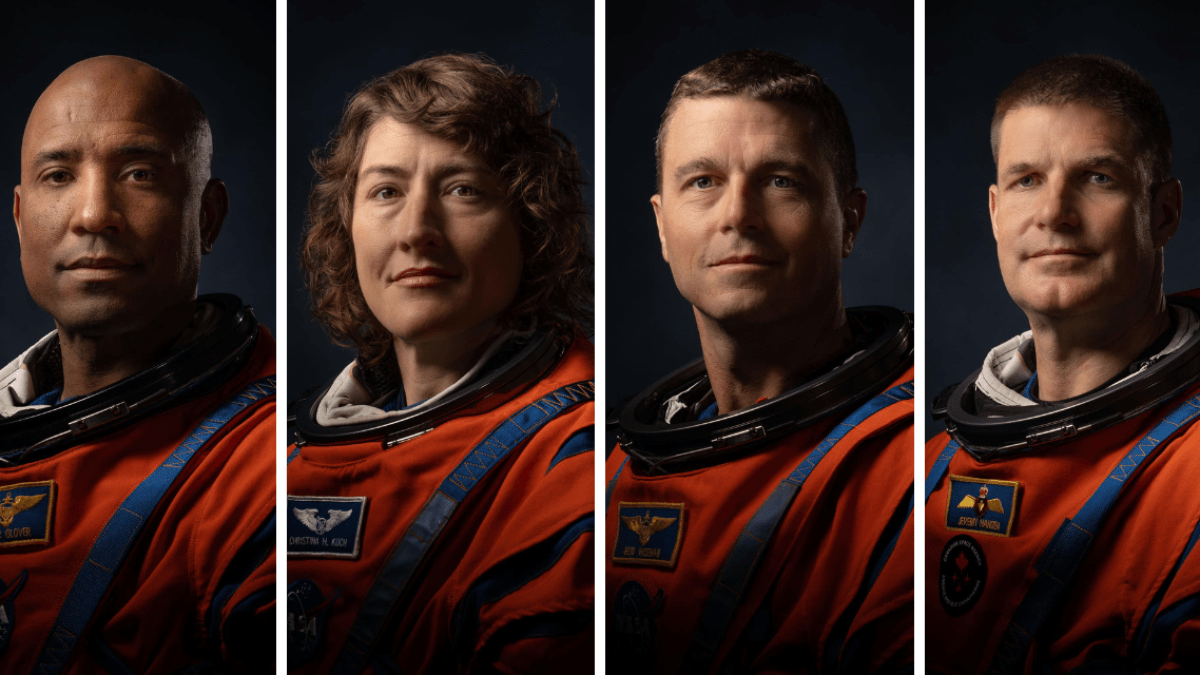 conoce los astronautas que orbitarán la Luna