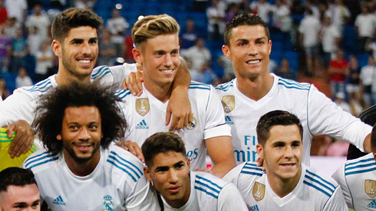 Marco Asensio y Marcos Llorente, con el Real Madrid