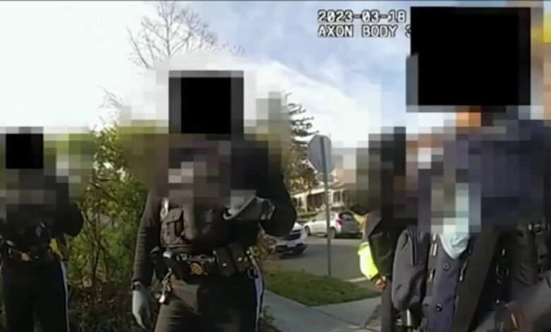 difunden video policial en Washington DC