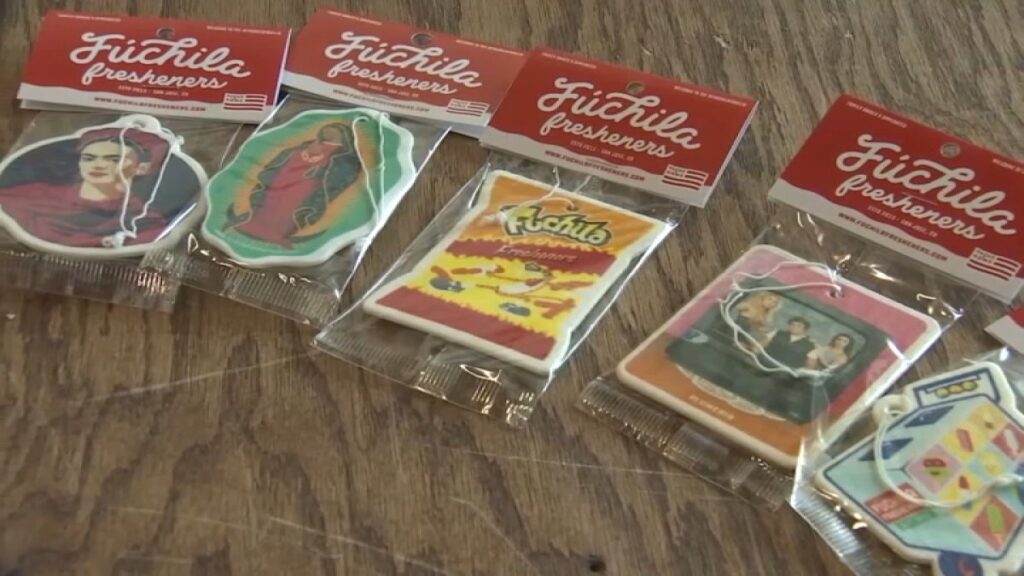 el ambientador para autos que combina el arte y la cultura chicana