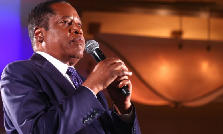 el conservador Larry Elder aspira a la presidencia por el Partido Republicano