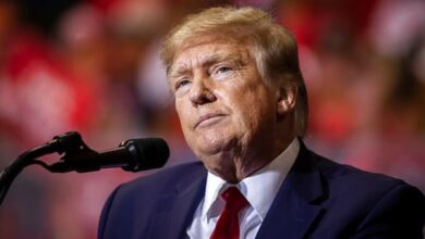 el expresidente Donald Trump llegará a Nueva York el lunes para comparecer en la corte el martes