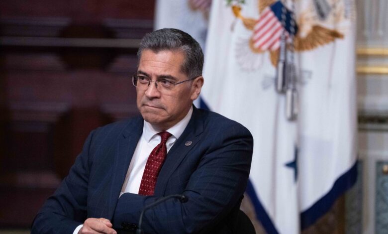 el secretario Xavier Becerra promete hacer lo posible para que la mifepristona siga disponible