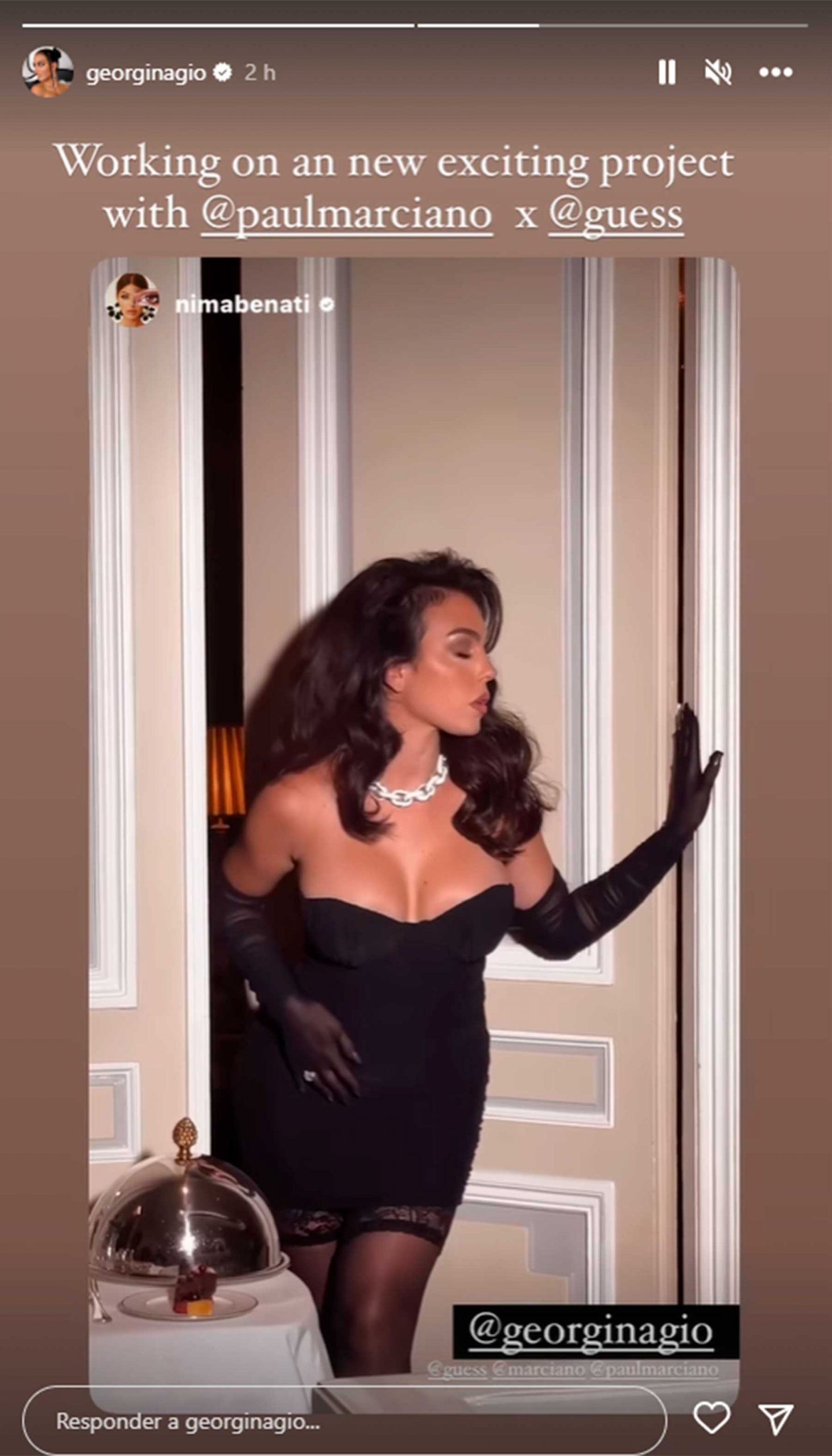 Georgina tiene nuevo trabajo / Instagram