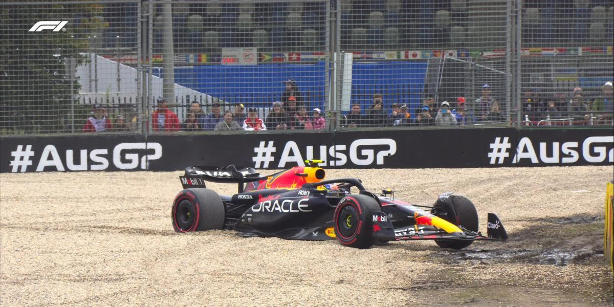 ¡'Checo' Pérez saldrá último en Australia!