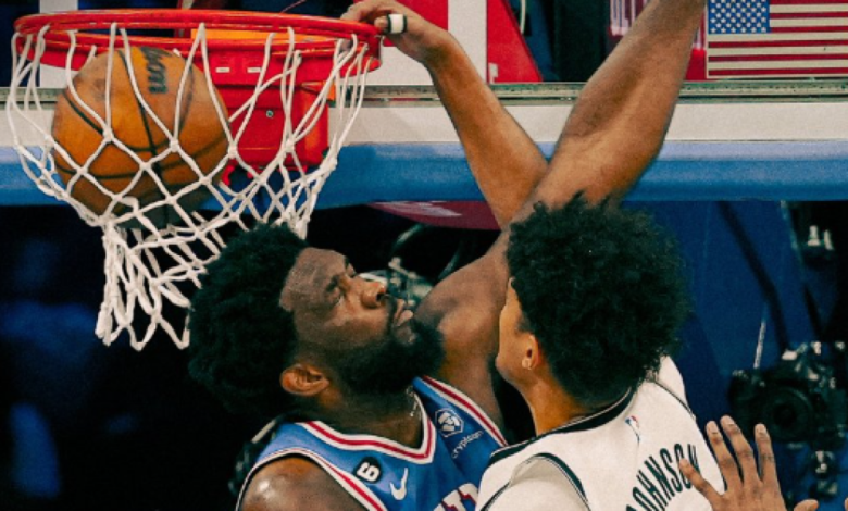 ¿Cómo se atreve? El mate bárbaro con el que Cam Johnson humilló a Embiid