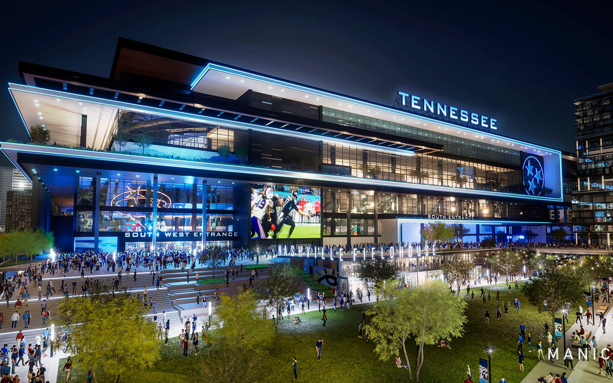 ¿Cuánto costará el nuevo estadio de los Titans? El segundo más caro de la NFL