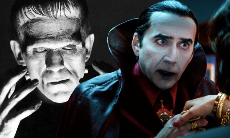 Universal Monsters Dark Universe Frankenstein and Dracula
