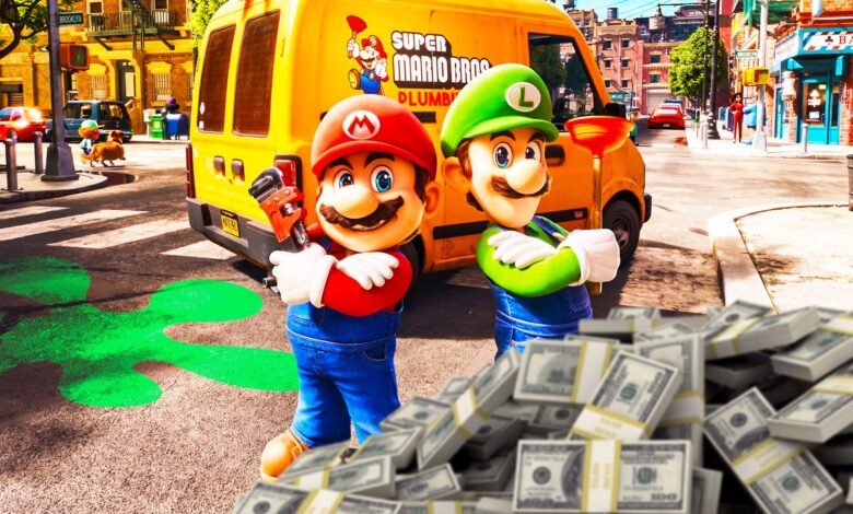 Super mario bros movie box office review