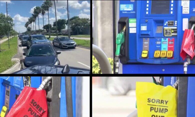 ¿Qué pasa con la gasolina en el sur de Florida?