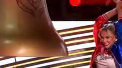 The Masked Singer Jenny McCarthy Wahlberg Ringing Ding Dong Keep It On Bell While Smiling
