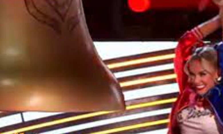 The Masked Singer Jenny McCarthy Wahlberg Ringing Ding Dong Keep It On Bell While Smiling