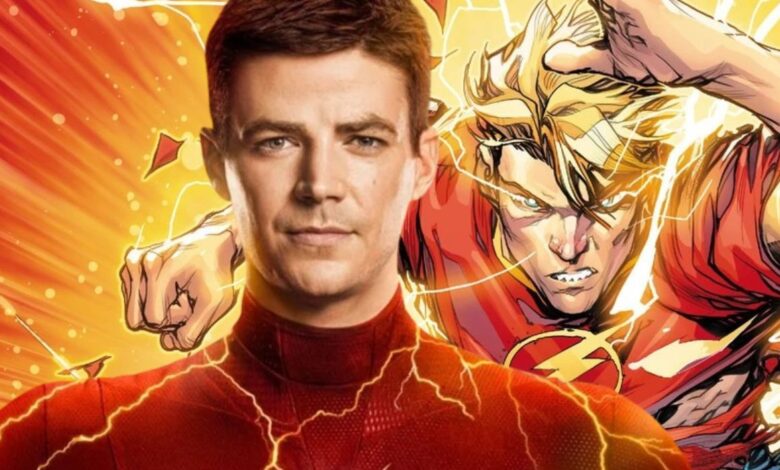 Grant Gustin and DC's Barry Allen custom image