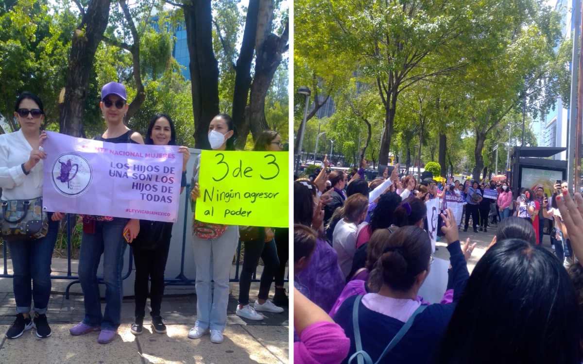‘Ningún agresor en el poder’: feministas piden aprobar ley 3 de 3