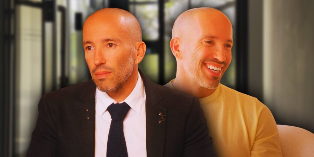 Brett Oppenheim from Selling Sunset side by side