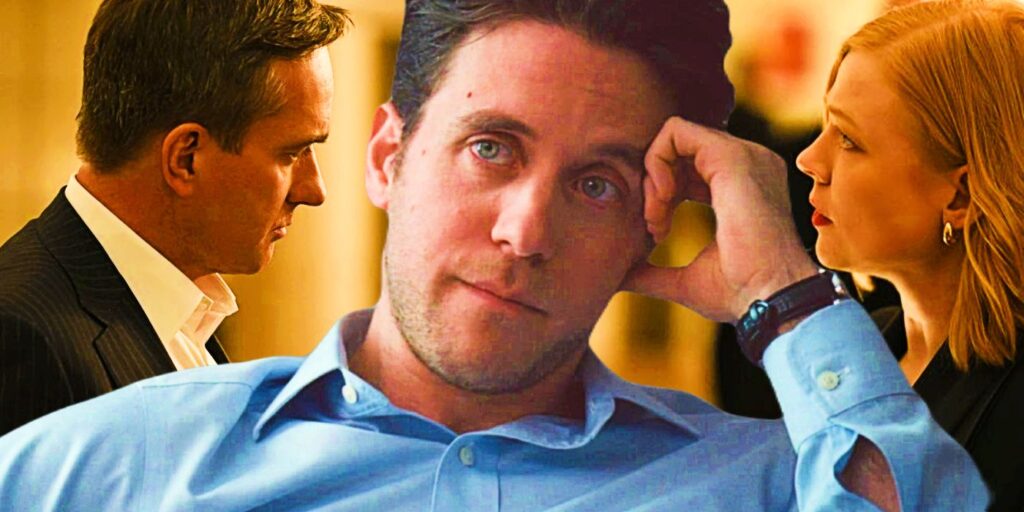 Tom, Shiv, and Nate in Succession