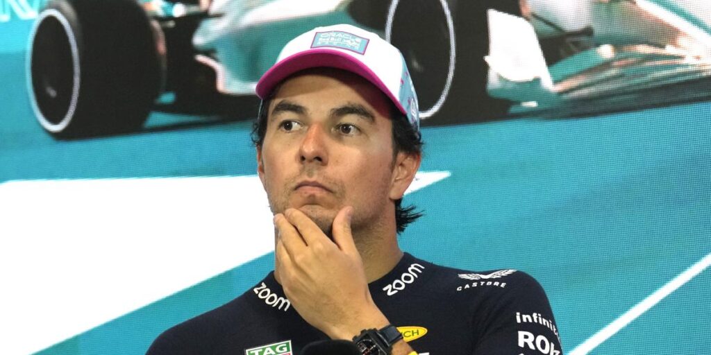 'Checo' Pérez: "Creo que el neumático medio no nos sentó tan bien"