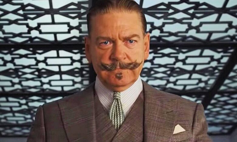 Kenneth Branagh as Hercule Poirot in Death on the Nile