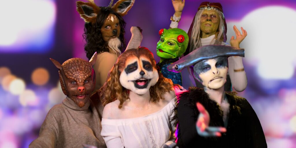 sexy beasts cast montage in disguises