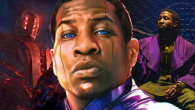 kang the conqueror with he who remains and arishem the judge in the mcu