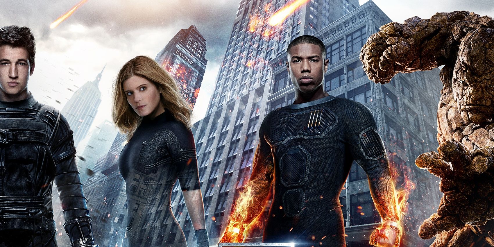 Una imagen promocional de los Cuatro Fantásticos.