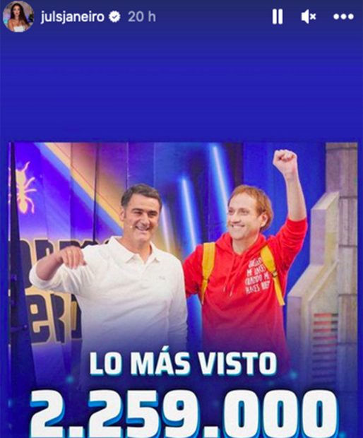 Storie de Julia Janeiro / Redes sociales