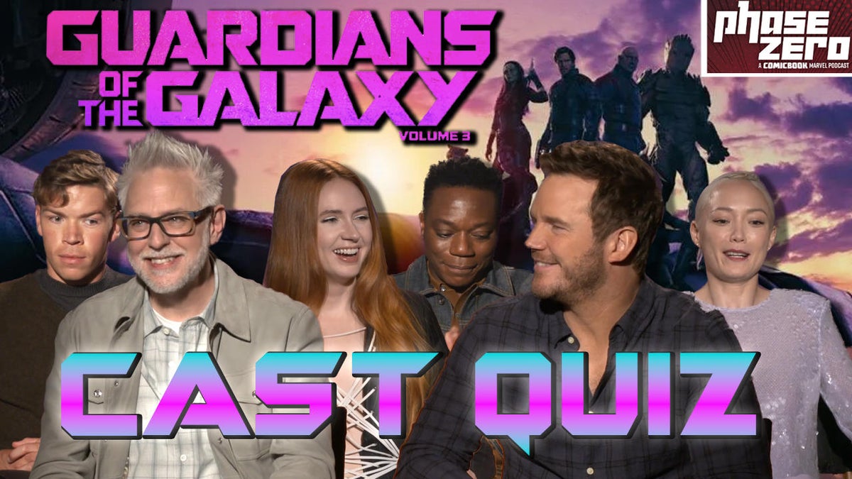 Juega Guardianes de la Galaxia Trivia Con Vol.  3 Reparto y James Gunn