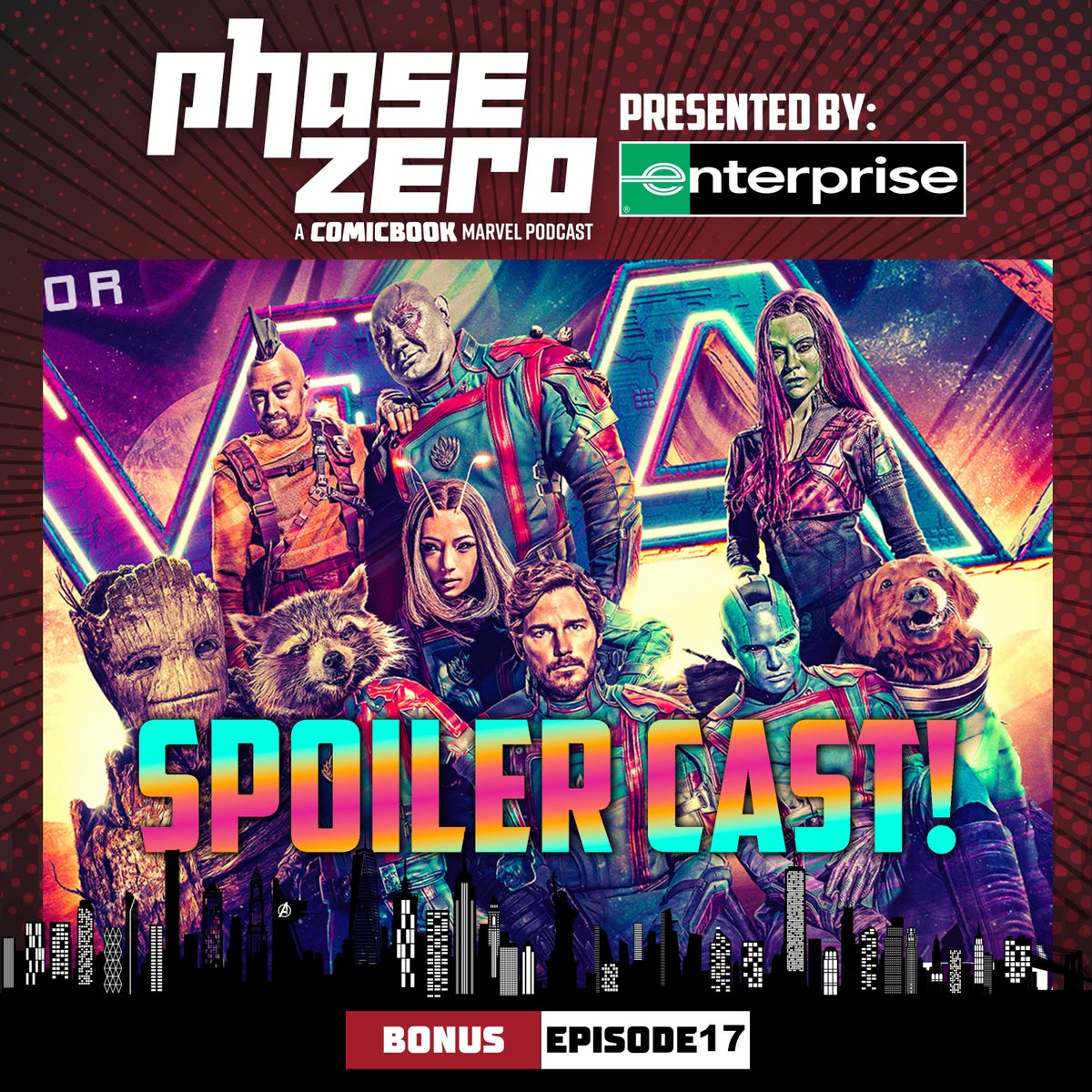 guardianes de la galaxia vol.  3 Revisión y desglose de spoilers |  Fase cero