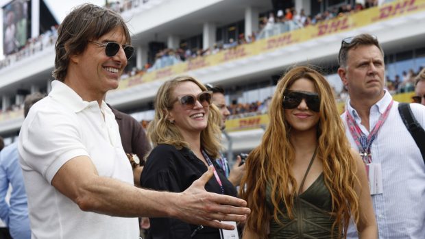 Shakira y Tom Cruise / Gtres