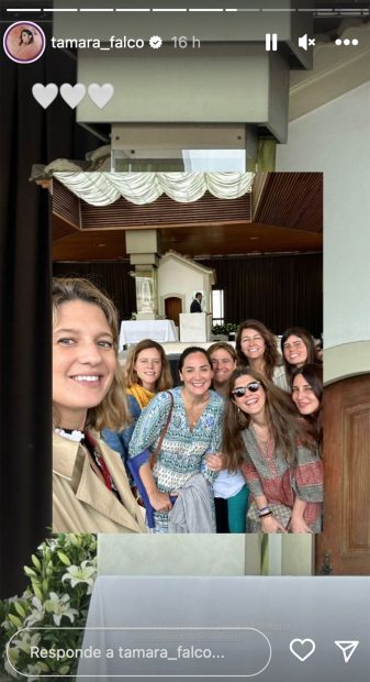 Tamara Falcó de despedida de soltera / Instagram