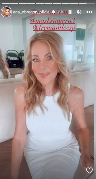 Ana Obregón manda un mensaje a 'Mask Singer' / Instagram