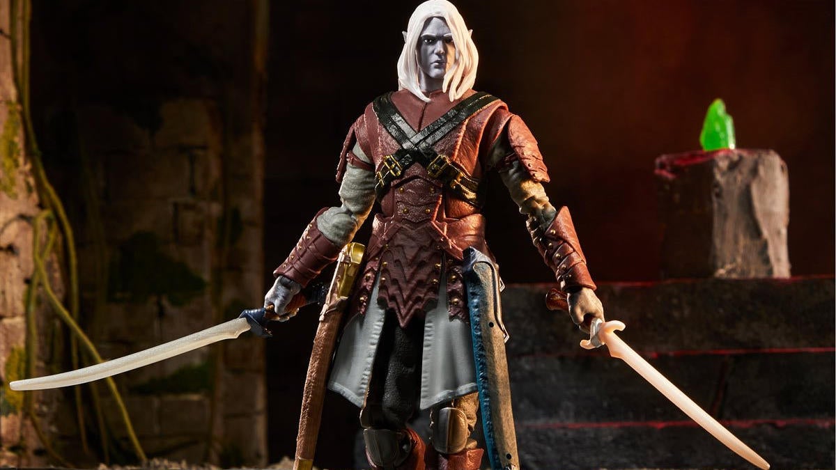 Dungeons & Dragons lanza la figura de acción Golden Archive Drizzt