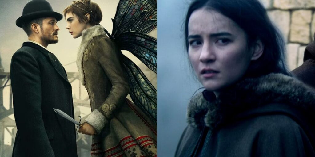 A split screen of Carnival Row and Shadow and Bone