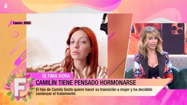 Emma García en 'Fiesta'. / Telecinco