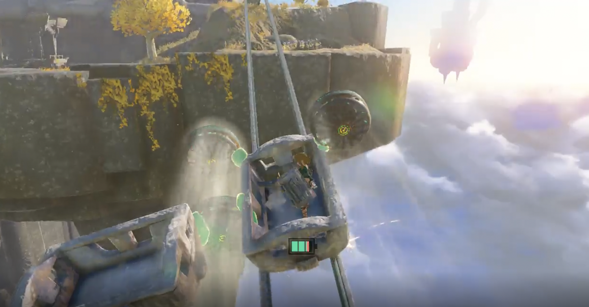 The Broken Rail es el primer desafío real en The Legend of Zelda: Tears of the Kingdom
