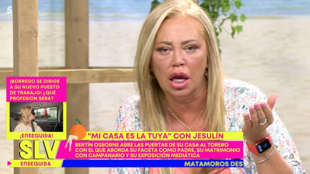 Belén Esteban en 'Sálvame'. / Telecinco