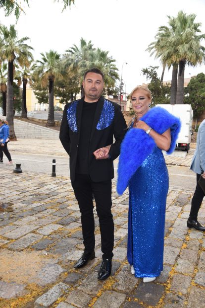 Belén Esteban y Miguel Marcos en Sevilla. / Gtres