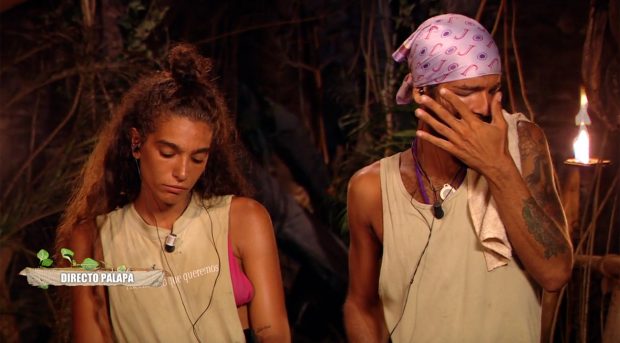 Alma Bollo y Manuel Cortés en 'Supervivientes' / Telecinco