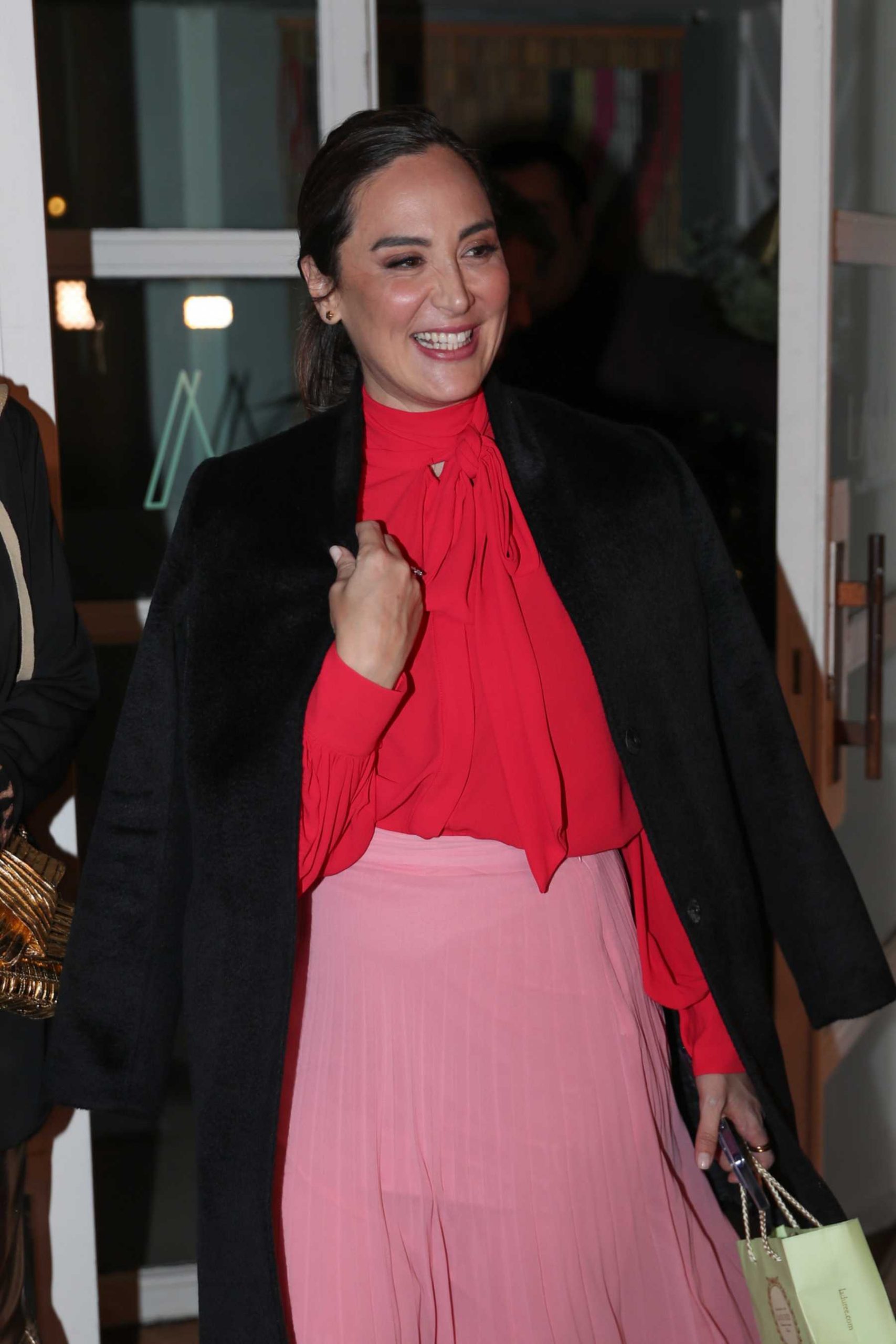 Tamara Falcó a su salida de un evento / Gtres