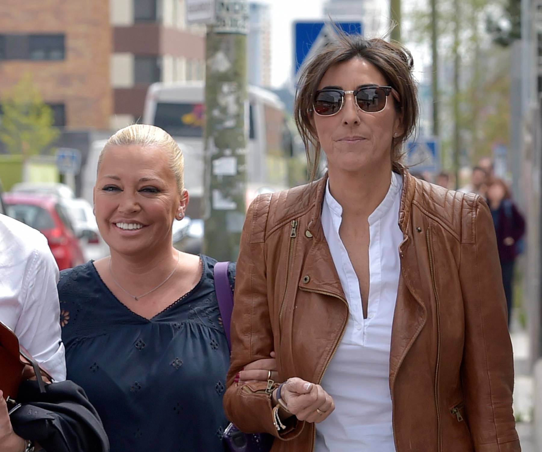 Paz Padilla y Belén Esteban en Madrid/ Gtres 