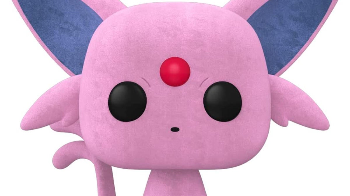 Flocked Pokemon Espeon Funko Pop Exclusive está disponible para pre-pedido