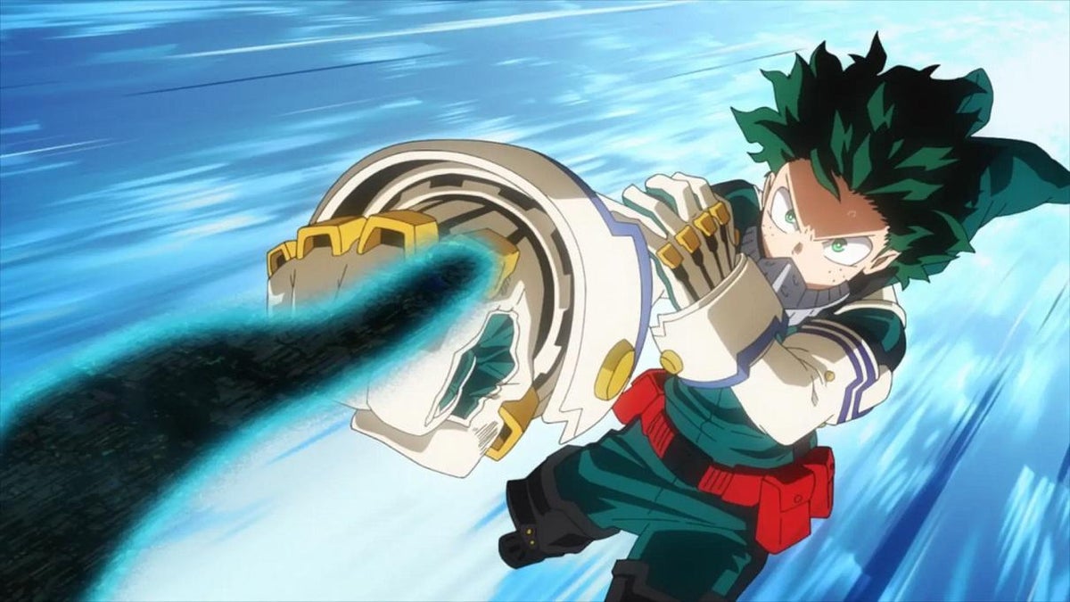El fan-anime de My Hero Academia da vida al personaje de héroe profesional de Izuku