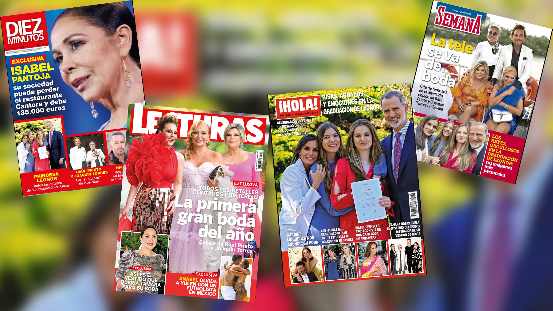 De la Princesa Leonor a la boda de Joaquín Torres y Raúl Prieto