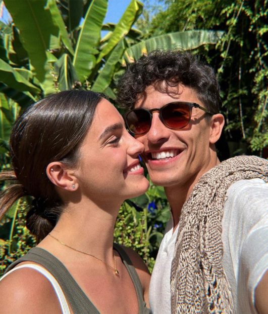 Marc Márquez y Gemma Pinto / Instagram