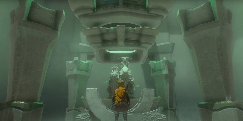 The Legend of Zelda: Tears of the Kingdom End of Shrine Altar for Jonsau Shrine