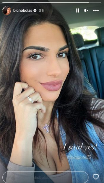 Miriam comparte un storie en su Instagram / Redes sociales