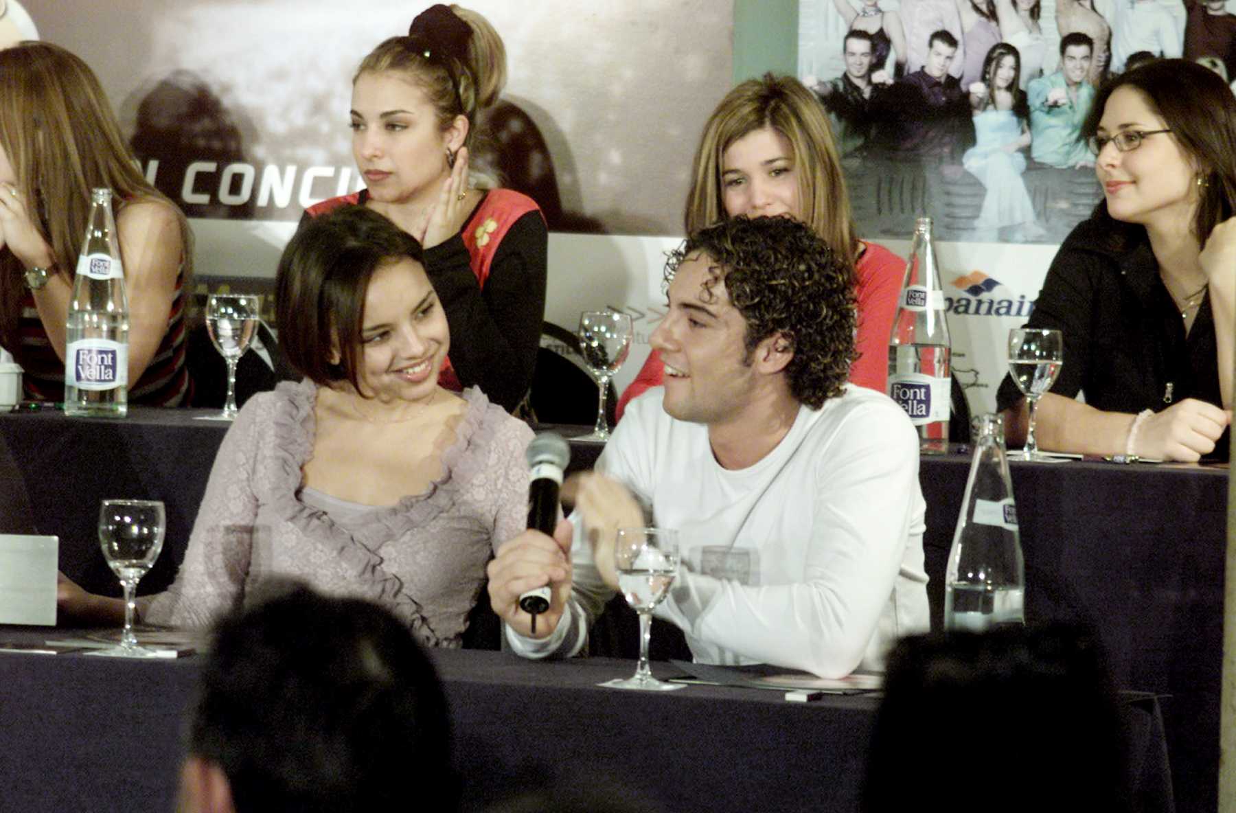 Chenoa y David Bisbal en 'Operación Triunfo' / Gtres