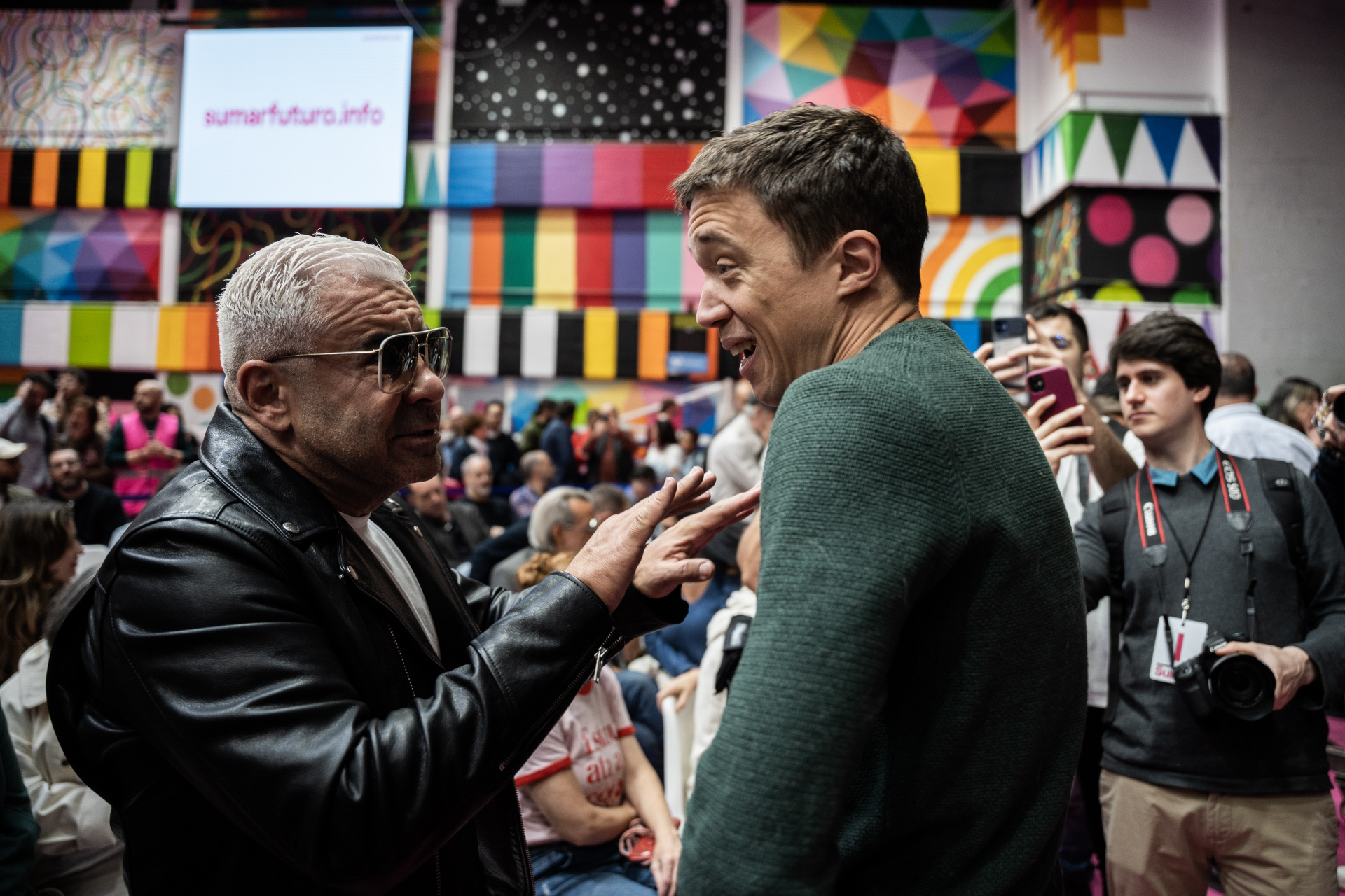 Íñigo Errejón y Jorge Javier Vázquez